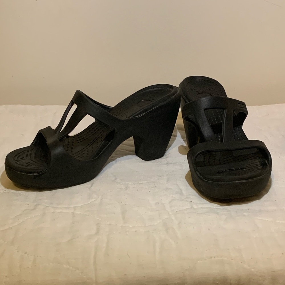 Croc Heels